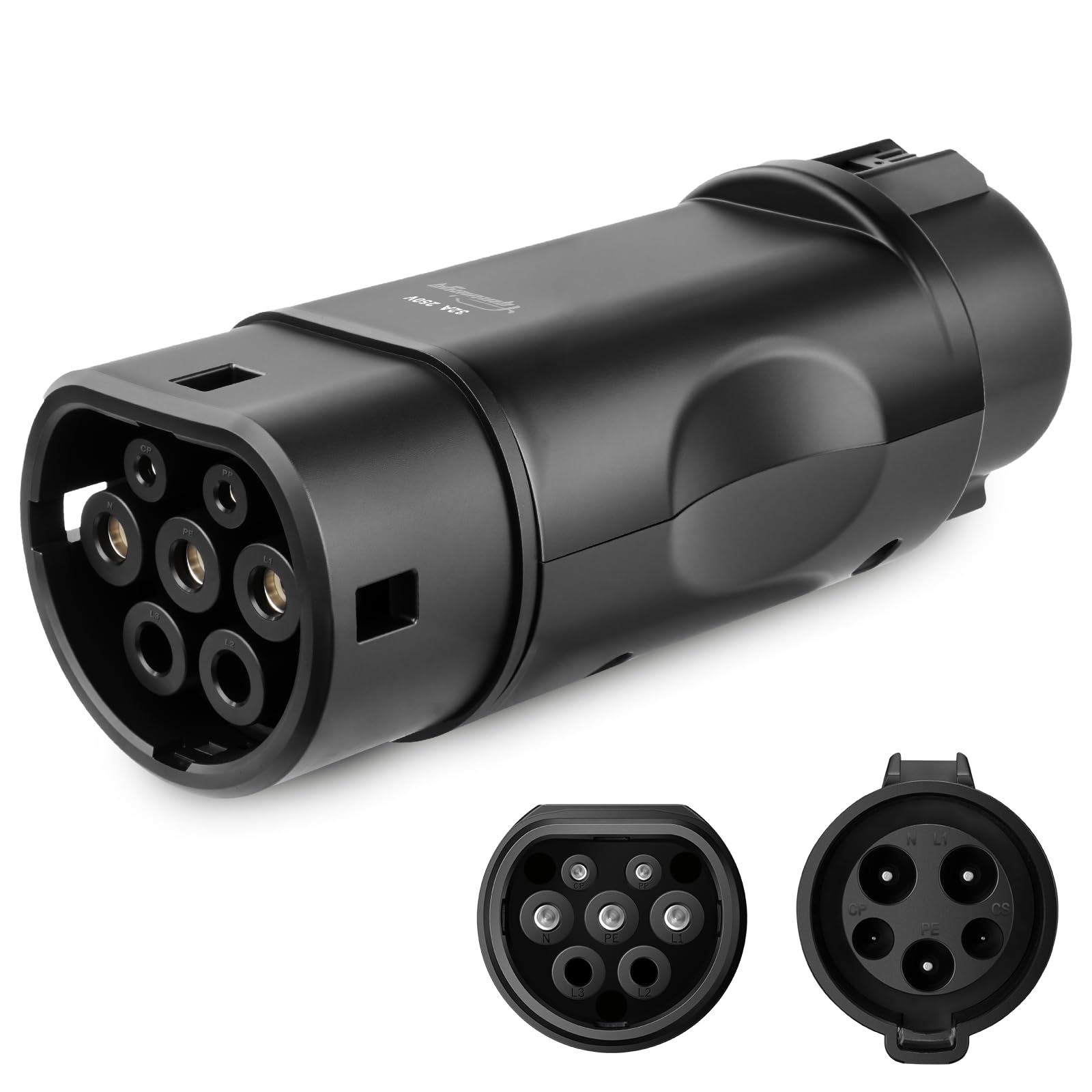 Amazon.co.jp: GUWIEYG EV充電器コネクタータイプ1からタイプ2